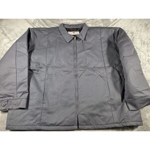 NWOT G&K  Mechanic Workwear Quilt Lined Jacket w/ Arm Pocket Men's 4XL Regular